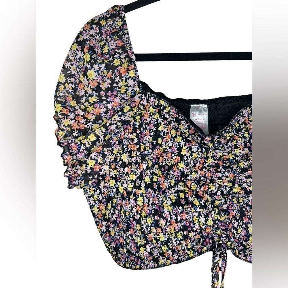 No Boundaries 2 Piece Floral Set Size XXXL - Picture 4 of 15